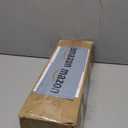 Bronze Double Curtain Rods for Windows 72 to 144 inch, Farmhouse Vintage Decorative 1 Inch Adjustable Long Dual Curtain Rod, Heavy Duty Boho Rustic Double Drapery Pole with Brown Grain Finial