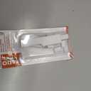 Prime-Line U 9868 White Plastic Sliding Door Lock with Bushing (Single Pack)