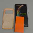 TORRAS Ostand Q3 Silicone for iPhone 17 Pro Max Case, Fit for MagSafe, 360 Spin Ring Stand, Liquid Silicone Cozy Vibrant Grip, Camera Control, Protective Case for iPhone 17 Pro Max, Pastel Orange