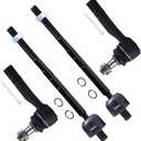 SCITOO 4pcs 2WD 4WD Front Suspension Kit Upper Lower Ball Joints Fit 19952001 For Ford Explorer 19982011 For Ford Ranger 19972001 For Mercury Mountaineer