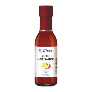 2 x Ofood Korean Hot Sauce Variety [Yuzu] Authentic Korean Condiment for Cooking, Dipping, BBQ, Noodles & More | Bold, Spicy & Tangy Flavors in Glass Bottle (1 Pack, Yuzu) (7.2 Ounce)