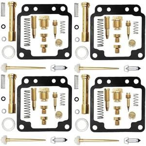 4-Pack Carburetor Carb Repair Rebuild Kits Replacement for Yamaha Maxim 650 XJ650 Maxim 700 XJ700 Maxim 750 XJ750 Maxim 650 XJ650L Maxim 750 XJ750M XJ650R XJ750R