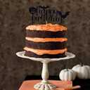 2 x Halloween Happy Birthday Cake Topper - Halloween Cake Topper,halloween Themed Girl/boy Birthday Cake Topper,halloween Birthday Party Decorations
