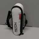 Milton Thermosteel Flip Lid Flask 350, Double Walled Vacuum Insulated Thermos 350 ml | 12 oz | 24 Hours Hot and Cold Water Bottle with Cover, 18/8 Stainless Steel, BPA Free, LeakProof | Silver