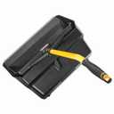 Rubbermaid Commercial Products Maximizer Heavy Duty Upright Debris/Dust Pan, Yellow, for Indoor/Outdoor Debris Collection