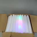 Foam Glow Sticks Bulk 100 Pack,3 Modes Flashing LED Light Sticks Glow in The Dark Party Supplies Light Up Toys for Parties Wedding Birthday Concert Christmas Halloween