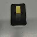 Laak 8 GB New Crystal Transparent Rectangle Genuine USB Flash Drive 3.0 Wedding Gift Pendrive (Gold)