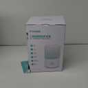 FOHERE Humidifier for Bedroom Baby, 3.2L Top Fill Cool Mist Humidifiers for Nursery, Home, 28H Ultra Quiet Runtime, Auto Shut-Off, Soft 7-Color Night Light, BPA-Free, Essential Oil Tray, White