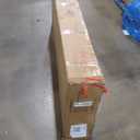 Ball & Cast Full Szie Upholstered Bed Frame with LED Light and Trundle, Teddy Fleece Platform Bed w/Channel Tufted Headboard &Wooden Slats Support, No Box Spring Needed, for Bedroom, Gray