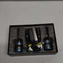 FAHREN Ultra Bright 9012/Hir2 Bulbs, Upgraded 90000LM Fog Lighting Bulb with fan,120W 6500K Cool White IP68 Waterproof, Pack of 2