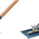 Kraft Tool Co. CC395A-01 9 in. x 6 in. All-Angle Blue Steel Walking Edger with 1/2 in. Radius, 2-Pack