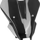 Motorcycle Windscreen Windshield Replacement for Honda CB750 Hornet 2025 PC Windscreen Double Bubble (Black)