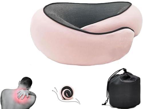 2024 New Neck Pillow, Travel Neck Pillow, Aircraft Memory Foam Travel Neck Pillow (Pink)
