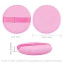 4 x 9Pcs Powder Puffs, 2.16 Inch Round Face Makeup Puff for Body Loose Powder Beauty Makeup Tool Pink