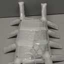 G GOOD GAIN Fireplace Grate with Ember Retainer, 15.5" Heavy Duty Cast Iron Indoor, Chimney Hearth Wood Stove Burning Rack Holder,1/2 Bar Fire Place Asseccories for Outdoor, Fire Pits, Camping.