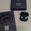 Hears Plus Ear Plugs for Noise Reduction - Patented Reusable Concert Earplugs, 25dB SNR Sound Reduction, Hypoallergenic for Musicians, Motorcycle and Sleeping with 4 Tip Size