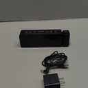 Netzu Projection Alarm Clock for Bedroom Ceiling, Small Compact Plug-in Digital Clocks with 180 Rotatable Projector, Temperature 4 Levels Birghtness, 3 Volumes and Snooze (Black)