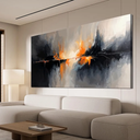 Canvas Wall Art Decor Wall Art Pictures for Living Room Black and White Wall Art Prints Abstract Canvas Art Wall Decor Modern Abstract Wall Art Artwork for Walls Bedroom Office Decor 20" X 40"