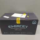 Emircey Clinical-Level Relief Cervical Neck Pillow for Sleeping, Orthopedic Contour Memory Foam Pillow for Side Sleepers, Cooling Reading Pillow for Neck Relief, Ergonomic for Back Stomach Sleepers (Snow White)