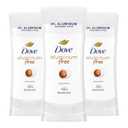Dove Aluminum Free Deodorant for Women 3 Count Shea Butter 72 hour odor protection 2.6 oz