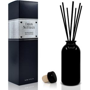 Urban Naturals Lavender Cedarwood Reed Diffuser Oil Set with Reed Sticks  Made in The USA