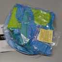 Baby Pool Float No Flip Over, Inflatable Baby Float with Sun Protection Canopy, Baby Swimming Float, Baby Swim Float with Double Air Chambers, Add Tail for Age of 3-36 Months (Large, Blue)