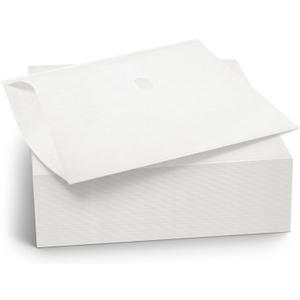 100 Pcs Fryer Filter Paper Envelope Style Compatible with Henny Penny 12102, Commercial Deep Fryer Oil Filtration with a Filter Hole for Restaurants, Food Dining Cars and Hotels