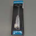 SIMPLETaste Milk Frother Handheld Battery Operated Electric Foam Maker, Drink Mixer with Stainless Steel Whisk and Stand for Cappuccino, Bulletproof Coffee, Latte (Gray)