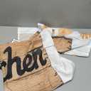 Rustic Kitchen Curtains Farmhouse Country Buffalo Plaid Wooden Plank Funny Quotes Black White Vintage for Home Kitchen Livingroom Coffee Room Window Curtain Drapes 2 Panels 42x45 Inch