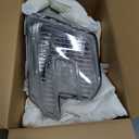 WFLNHB Left Front Halogen Fog Light Repalcement for Explorer 2016-2017 Front Fog Light W/Bezel Driver Side FB5Z15201G