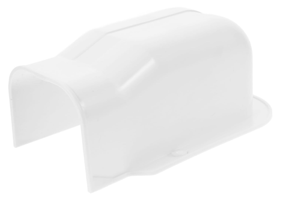 DECHOUS 2pcs Wall Mounted Air Conditioner Line Cover Kit Tubing for Outdoor Units Stylish Plastic Hose Cover Accessories Easy Installation for Use