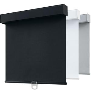SHADEMOON Blackout Cordless Roller Window Shades,Black,52" W x 72" H