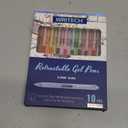WRITECH Retractable Gel Pens Quick Dry Ink Pens 0.5mm Bullet Multicolor For Journaling, Drawing, Doodling, and Notetaking (Multicolor) (M Bright-2)