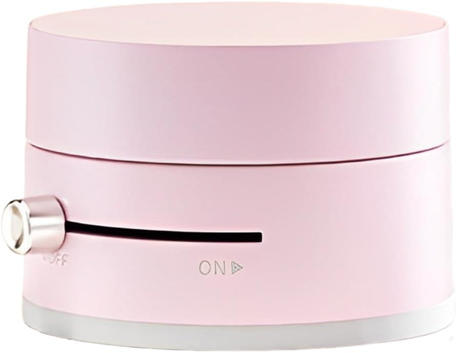 Vacuum Adsorption Car Phone Mount Adjustable Car Electric Suction Cup Phone Holder Suction Cup Folding Navigation Stand for 16/15/14/13/12 Plus Pro Max Mini (Pink)