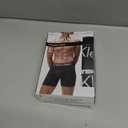 Calvin Klein 3-Pack Microfiber Boxer Briefs (Black, M)