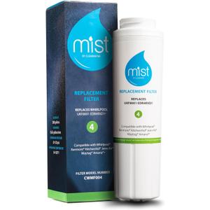 Mist EDR4RXD1 Refrigerator Water Filter Replacement for EveryDrop Filter 4  Maytag UKF8001AXX-200, UKF8001AXX-750, Whirlpool UKF8001, WHR4RXD1, 4396395  NSF 42 & 372 Certified