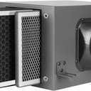 Air Filter Box 4 Inch, 3-Layer Purification Box with High Efficacy HEPA and Activated Carbon Filters, Fits 100mm Inline Duct Fans for Fresh Air Intake and Ventilation (7.9" x 11.8" x 7.9")