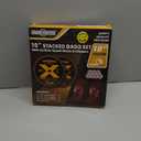 ANGELSWORD 10" Stacking Dado Blade Set for Fine Finished Dados, Grooves, and Rabbets, 5/8" Arbor, 15 Pieces