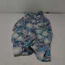 GRACE KARIN Women's 2025 Summer Maxi Dress Floral Tie Front Spaghetti Strap Casual Boho Beach Flowy Sundress with Pockets, Yellow Green Floral, S