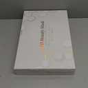 Yahi Red Light Photon Facial & Neck Mask with Remote Control, 7 Custom Modes with Infrared, Portable & Rechargeable with Timer for Home Use, 175 High-Density Light Beads, White