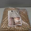 Bathroom Runner Rug,Boho 2x6 ft Hallway Runner,Braided Style Neutral Kitchen Runner Rugs,Faux Jute Rug with Rubber Backing,Machine Washable Solid Entryway Runner Non Slip,Tan Brown