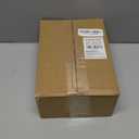 24 Pack 6X6X3 Christmas Cookie Boxes for Gift Giving Gold Foil Star White Bakery Boxes with Window 6 Inch Small Treat Boxes for Mini Cake Pastry Dessert Cupcakes Candy Donut Packaging