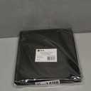 Reli. 11 Inch Cube Storage Bins (4 Pack) | Cube Organizer Bins | 11x11 Fabric Storage Boxes | Collapsible, Foldable Fabric Cubby Box (Square) | Kids Room Organization (Black)