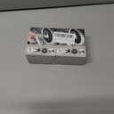 2-Pack Magnetic Car Phone Holder - 360 Rotating L-Shaped Air Vent/Dashboard Holder, Suitable for iPhone, Samsung, Huawei (Black + Red)