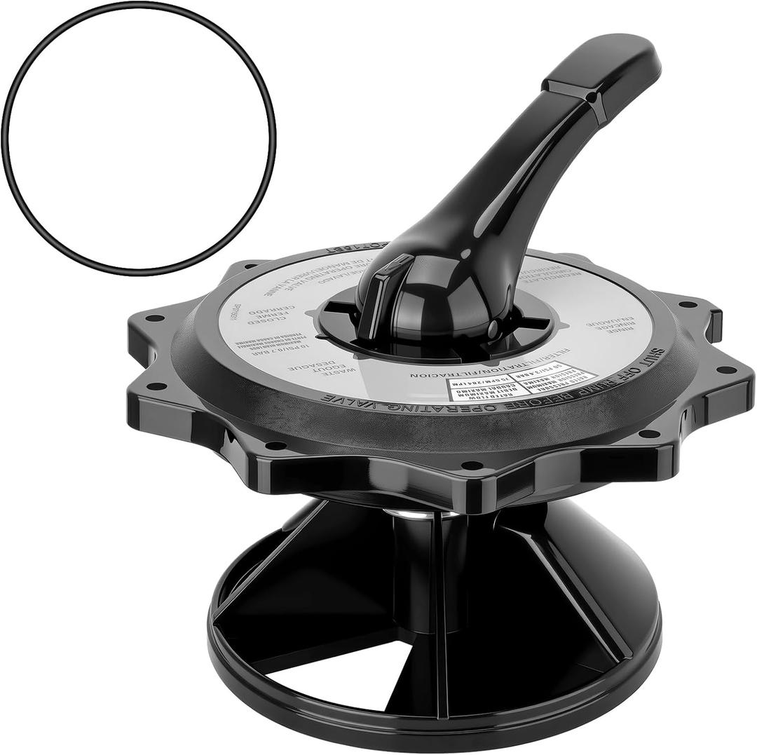 SPX0715BA3 Key Cover and Handle Assembly with O-Ring Compatible with Hayward Multiport Valves and Filters Replace# SP0715, SP0716, S220T2, S270T