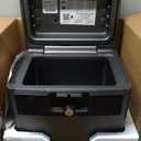 Sentry Safe Safe Box, 14.3 x 15.5 x 13.5, Black & Smead Colored Hanging File Folder with Tab, 1/5-Cut Adjustable Tab, Letter Size, Assorted Primary Colors, 25 Per Box