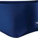 Speedo Men's Swimsuit Brief Powerflex Eco Dive Solid (32, Navy)