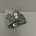 Amyhill 50 Pcs Disposable Tea Cups Mini Plastic Tea Cup Bulk with Handle Hard Plastic Coffee Mug Disposable Square Espresso Mug for Party Catering (Black)