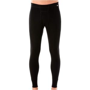 MERIWOOL Mens Base Layer 100% Merino Wool Thermal Pants (Medium, Black)