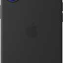 Apple iPhone 16 Plus Silicone Case with MagSafe and Camera Control: Lightweight Phone Case, Wireless Charging Compatible, Smooth Matte Finish; Black